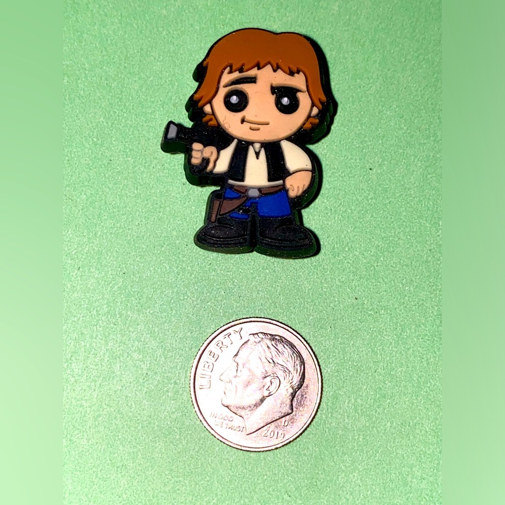 (10 for $15) Han Solo Star Wars Baby Yoda  Crocs Shoe Charms